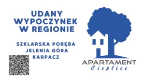 Grafika - wizytówka, ApartamentCieplice A