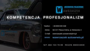 Grafika - Wawrzaszek- wizytówka, Strona A