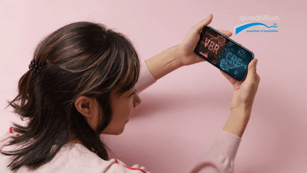 Grafika: Dlaczego Nie Warto Używać VBR w 2025 roku? I Dlaczego Wybrać CRF? -slajd